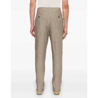Pantaloni casual pentru Barbati pagina 10 - Pantaloni casual ZEGNA Linen Jogger Pants BEIGE Barbati (BM 17538322) - B-mall.ro