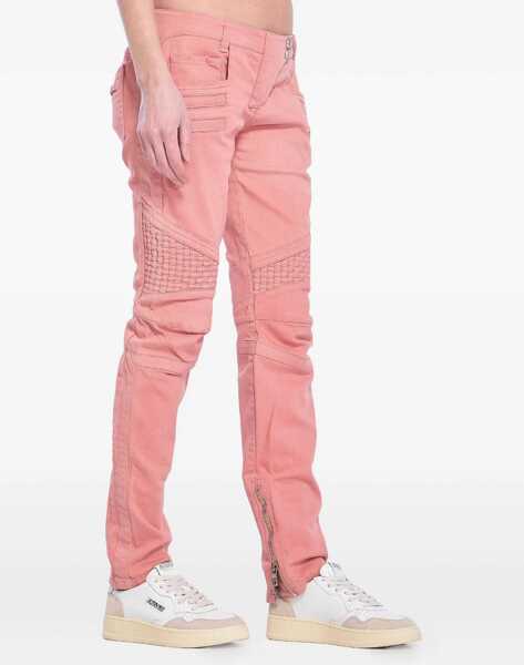 Blugi Balmain Jeans PINK Femei (BM 17538616) 2