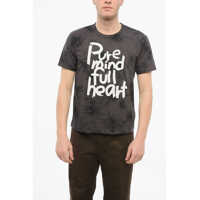 Cravate Crew Neck Pure Mind Tie Dye Cotton T-Shirt Barbati