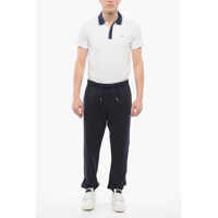 Pantaloni de trening AUTRY pentru Barbati - Pantaloni de trening AUTRY Solid Color Cotton Joggers With Drawstring Waist Blue Barbati (BM 17538706) - B-mall.ro