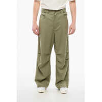 Pantaloni casual 5-Pocket Wool Blend Pants With Contrasting Bands Barbati
