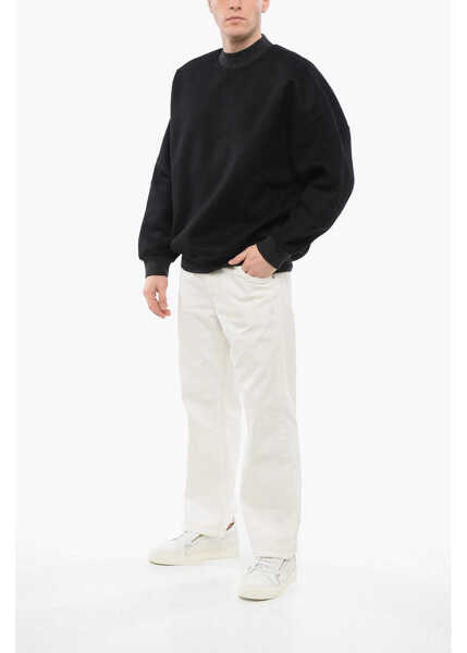 Bluze de trening FEAR OF GOD Crew Neck Loden Sweatshirt With Knitted Cuffs Black Barbati (BM 17538859) 4