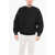 FEAR OF GOD Crew Neck Loden Sweatshirt With Knitted Cuffs Black