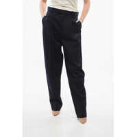 Pantaloni office Twill Low Crotch Pants Femei