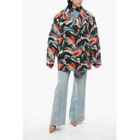 Sacouri elegante Dama - Sacouri elegante Maison Margiela Mm4 Double-Breasted Over Jacket With Floral Motif Multicolor Femei (BM 17538886) - B-mall.ro