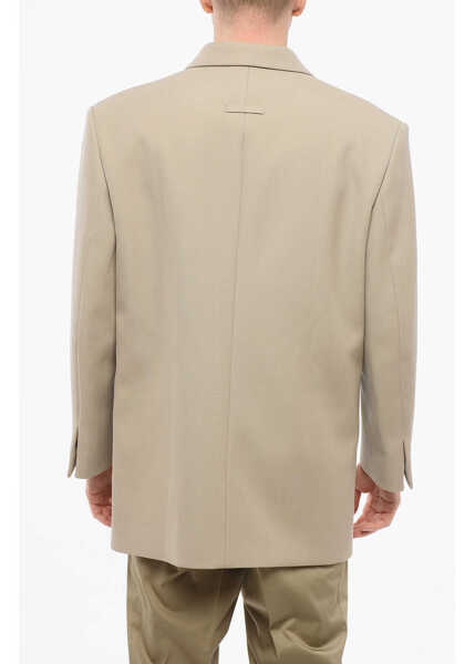 Sacouri FEAR OF GOD Double-Breasted Eternal Oversized Virgin Wool Blazer Beige Barbati (BM 17538904) 2