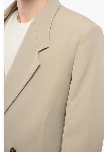Sacouri FEAR OF GOD Double-Breasted Eternal Oversized Virgin Wool Blazer Beige Barbati (BM 17538904) 3