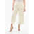 AUTRY Solid Color Nylon Pants With Adjustable Ankle Beige