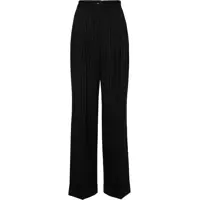 Pantaloni casual Pinstriped Flared Pants Femei