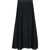 Armani Emporio Maxi Skirt With Satin Motif Blue