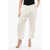 Balmain Single-Pleated Viscose Tapered Fit Pants White