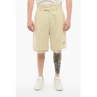 Pantaloni scurti Double-Pleated Double-Layered Shorts Barbati