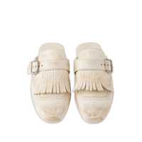 Sandale Prada Dama - Sandale Prada Prada Shuffle Leather Mules WHITE Femei (BM 17540058) - B-mall.ro
