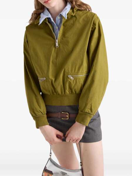 Geci Prada Prada Jackets GREEN Femei (BM 17540379) 5