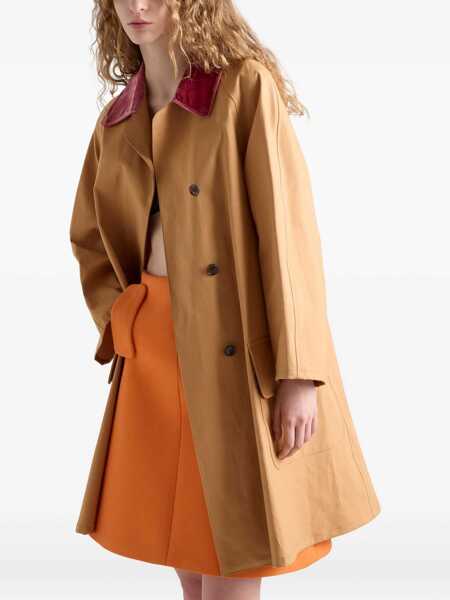 Paltoane Prada Prada Coats Brown Femei (BM 17540382) 4
