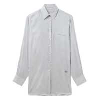 Camasi Stella McCartney Striped Silk Shirt Femei