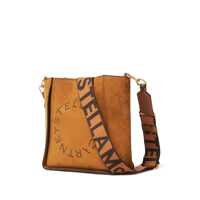 Genti de umar Stella McCartney Dama - Genti de umar Stella McCartney Beige Crossbody Bag With Front Ring Logo In Eco-Leather Woman BROWN Femei (BM 17540796) - B-mall.ro