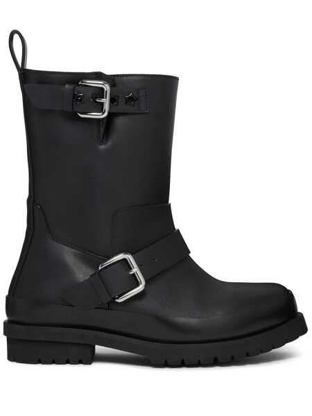 Bocanci Stella McCartney Trace Black Ankle Boots With Buckle In Tech Fabric Woman Black Femei (BM 17540907) 1