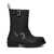 Stella McCartney 'Trace' Black Ankle Boots With Buckle In Tech Fabric Woman Black