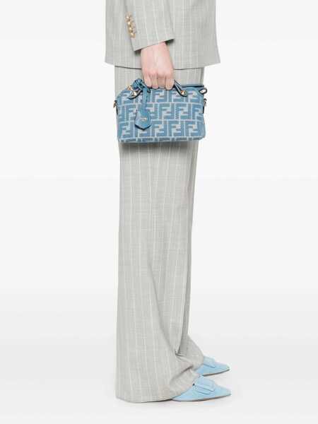 Genti de mana Fendi Fendi By The Way Soft Mini Handbag BLUE Femei (BM 17541033) 2