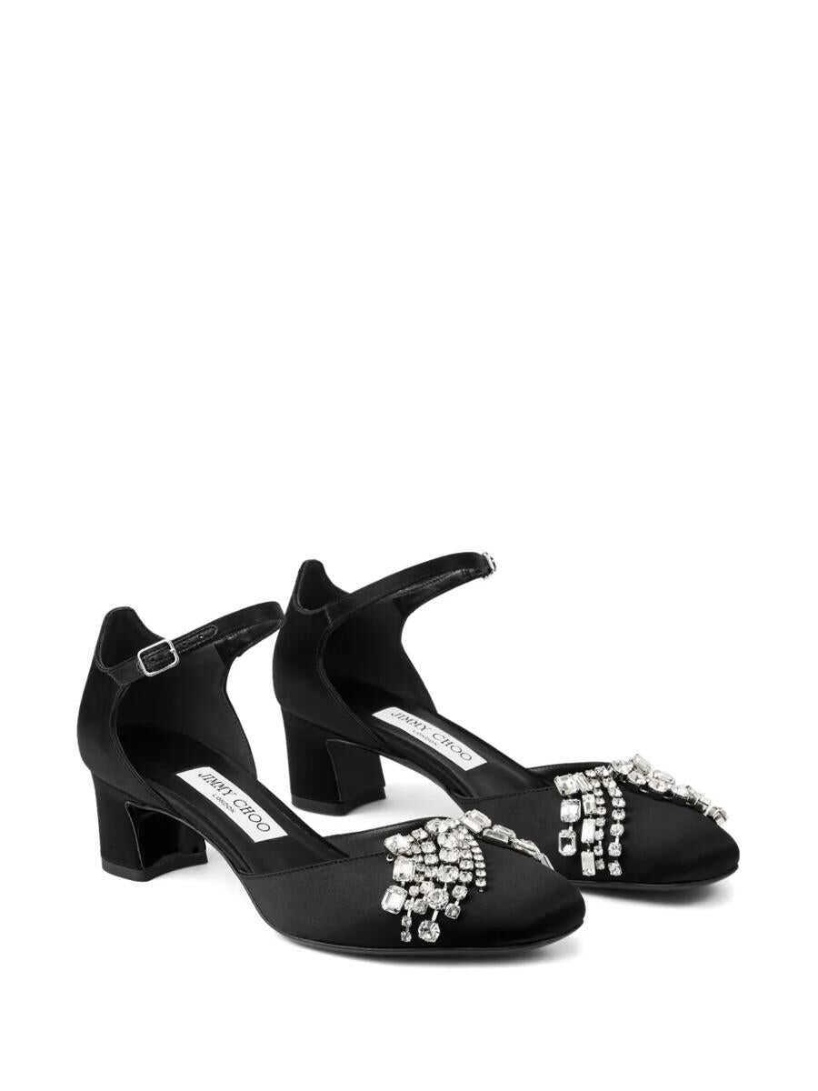 Sandale Jimmy Choo Jimmy Choo 45Mm Rhinestone Pumps Black Femei (BM 17541153) 2