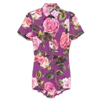 Rochii Dolce & Gabbana Floral Print Jumpsuit Femei