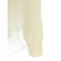 Imbracaminte Comme des Garçons Dama - Cardigane Comme des Garons Comme Des Garons Tulle Cardigan WHITE Femei (BM 17542578) - B-mall.ro
