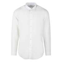 Camasi White Shirt With Classic Collar In Tech Fabric Man Barbati