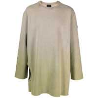 Pulovere Moncler Grenoble Moncler X Rick Owens - Subhuman Cotton Blend Crew-Neck Sweatshirt Barbati