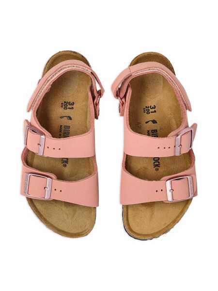 Sandale Birkenstock Milano HL Kids pink clay, Birkibuc Pink Fete (BM 17544210) 4