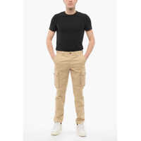 Pantaloni casual Woolrich pentru Barbati - Pantaloni casual Woolrich Stretch Cotton Cargo Pants With Belt Loops Beige Barbati (BM 17544301) - B-mall.ro