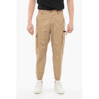 Pantaloni casual Cotton Cargo Pants With Cuffs Barbati