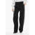 THE ATTICO Jagger Wide-Leg Pants With Rhinestones Black