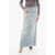 SPORTMAX Light-Washed Denim Piavade Skirt Blue