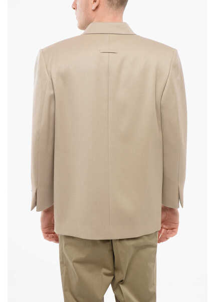 Sacouri FEAR OF GOD Double-Breasted Eternal Twill Wool Blazer Beige Barbati (BM 17544466) 2
