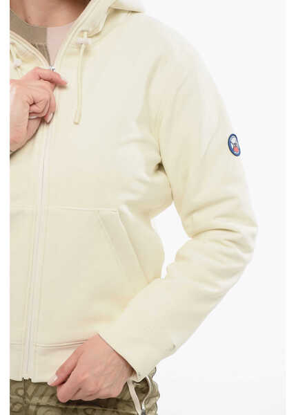 Jachete YVES SALOMON Thermal Ski Jacket With Hood White Femei (BM 17544502) 3