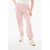 Versace 1978 Re-Edition Brushed Cotton Sweatpants With Cuffs Pink