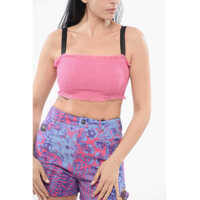 Bluze Tweed Cropped Top Femei