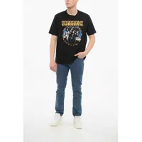 Tricouri JUNYA WATANABE pentru Barbati - Tricouri JUNYA WATANABE Cotton Scorpions Crew Neck T-Shirt With Print Black Barbati (BM 17544706) - B-mall.ro