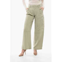 Pantaloni casual Pleated Wide Pants Femei