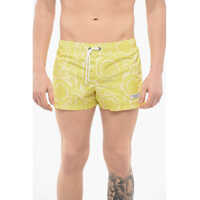 Bermude Versace Barocco Patterned Golfo Swimshorts
