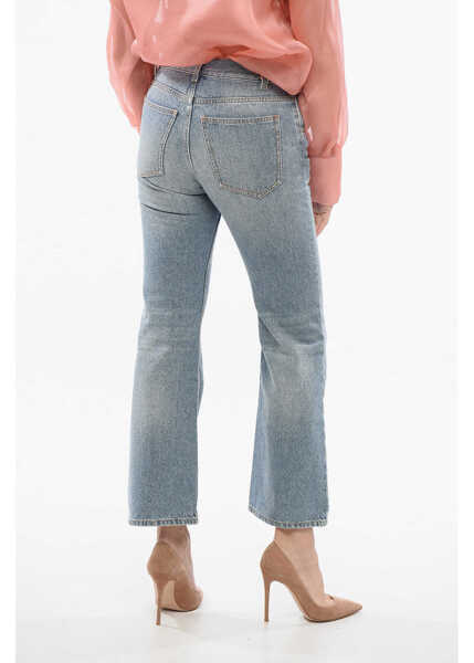 Blugi drepti Chloe Light Washed Flared Fit Denims 23Cm Light Blue Femei (BM 17544856) 2