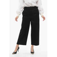 Pantaloni office Wool Cropped Pants Femei