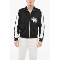 Bluze de trening Acetate Elephant Track Sweatshirt With Side Contrasting Band Barbati