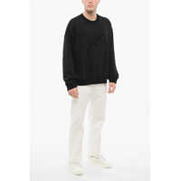 Bluze de trening Armani pentru Barbati - Bluze de trening Armani Emporio Crew Neck Noir Sweatshirt With Beaded Embroidery Black Barbati (BM 17544940) - B-mall.ro