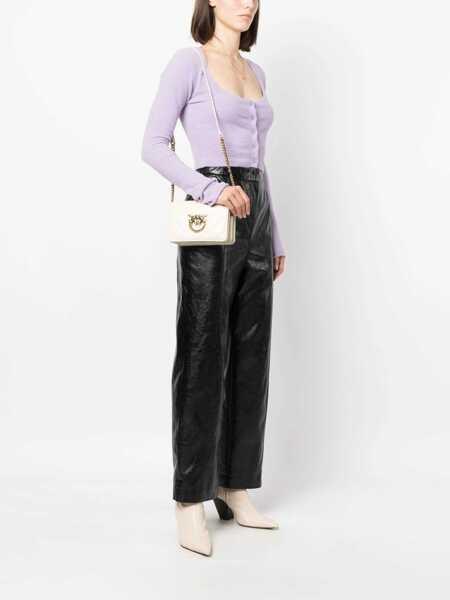 Genti tip postas Pinko Click Mini Love Bag IVORY Femei (BM 17545033) 2