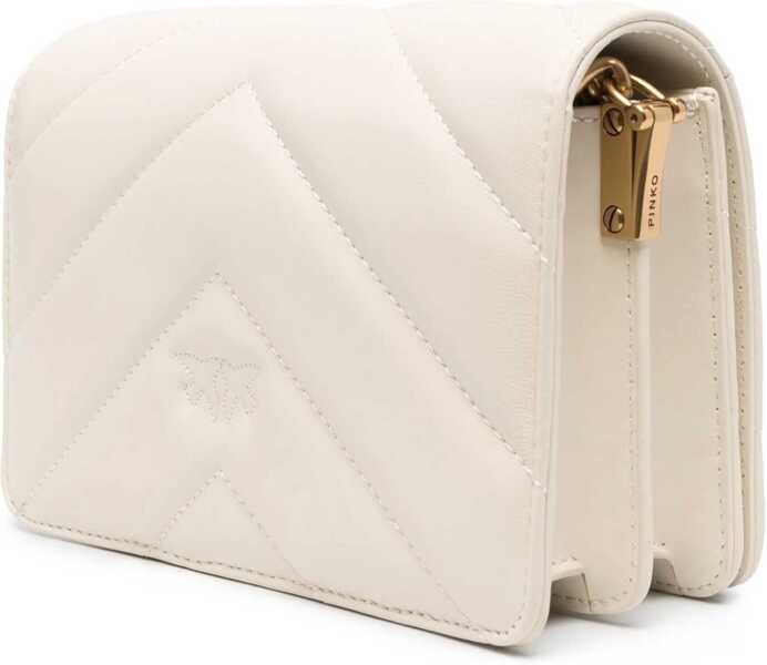 Genti tip postas Pinko Click Mini Love Bag IVORY Femei (BM 17545033) 3