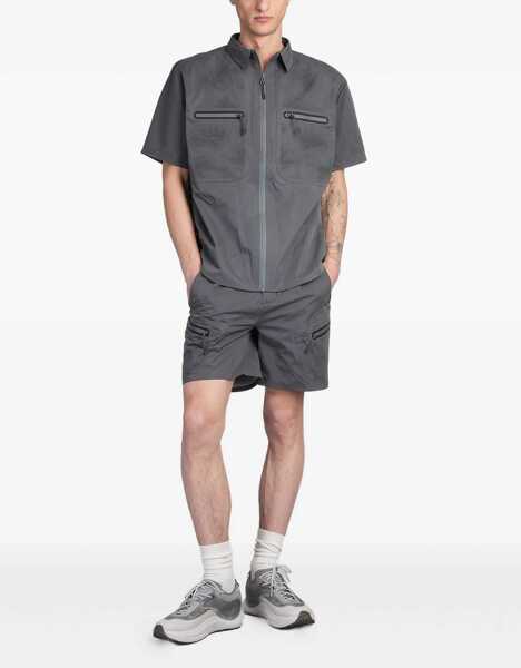 Pantaloni scurti Alpha Industries Short Laser Cut GREY Barbati (BM 17545105) 2
