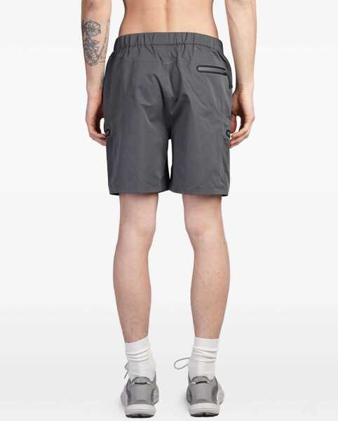 Pantaloni scurti Alpha Industries Short Laser Cut GREY Barbati (BM 17545105) 4