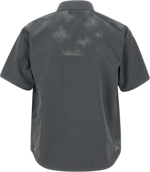 Camasi casual Alpha Industries Laser Cut Short Sleeve Shirt GREY Barbati (BM 17545180) 2